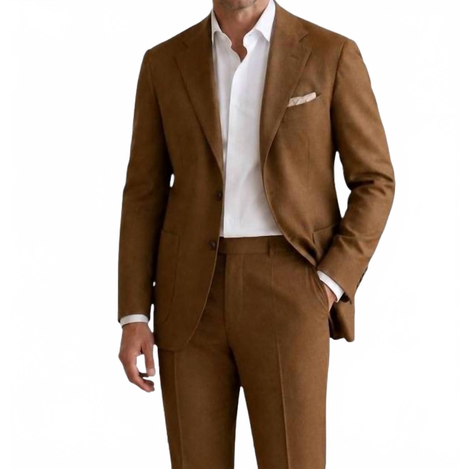 New Hart Schaffner Marx Men's Formal F25 Suit In Brown